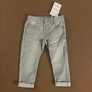 Zara Charcoal Denim Pants